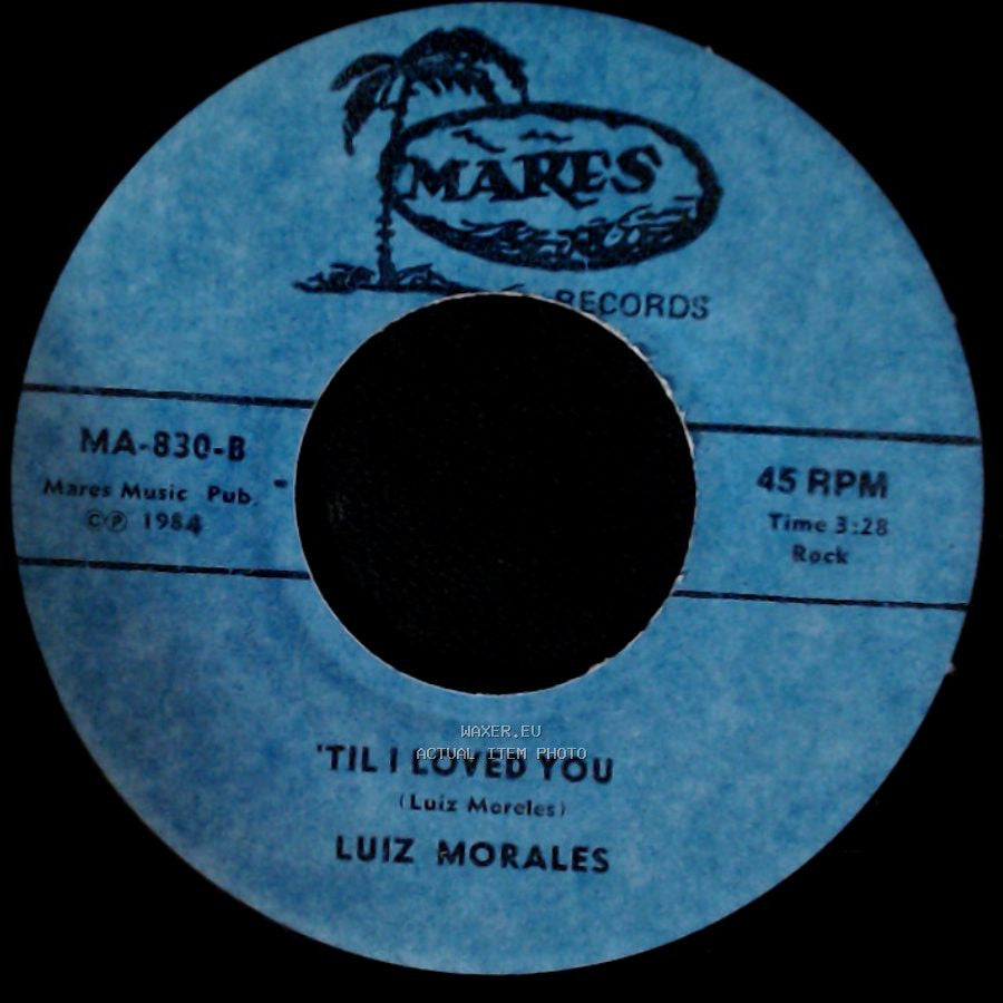 Luiz Morales - 'til I Loved You / On The Threshold Of Love side A