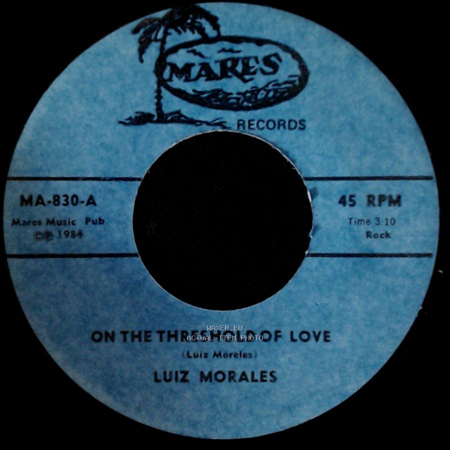Luiz Morales - 'til I Loved You / On The Threshold Of Love side B