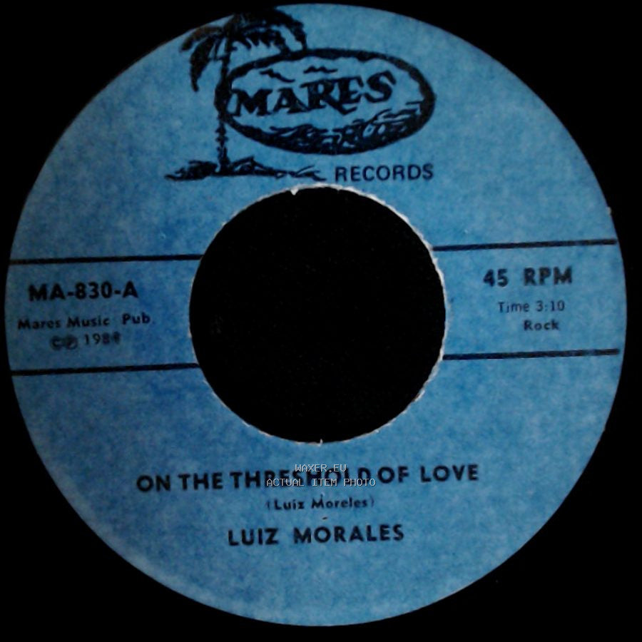 Luiz Morales - 'til I Loved You / On The Threshold Of Love side A