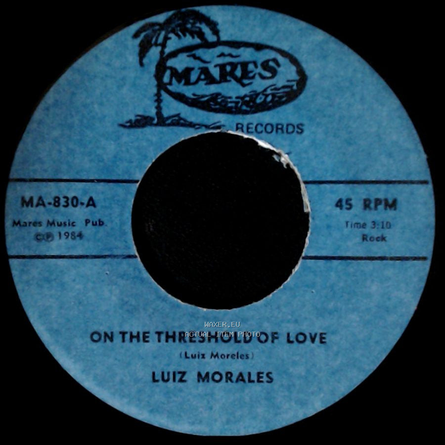 Luiz Morales - 'til I Loved You / On The Threshold Of Love side A