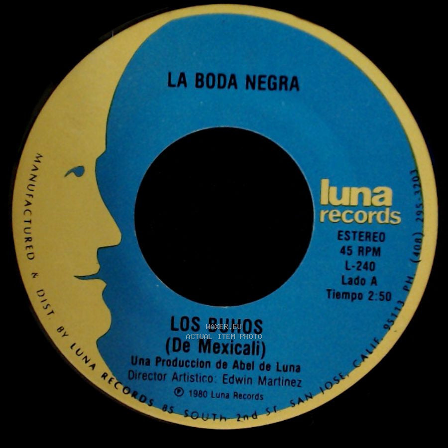 Los Buhos / Los Buhos (De Mexicali) - La Boda Negra / Vive Feliz side A