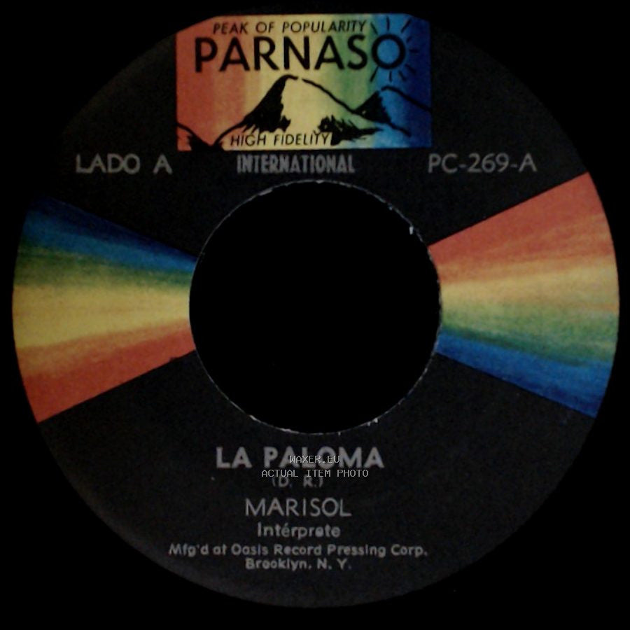 Marisol - La Paloma / Pregunte Por Preguntar side A