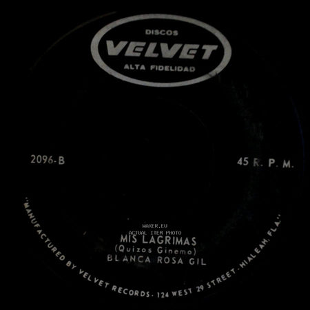 Blanca Rosa Gil - Mis Lagrimas / Cobarde Mil Veces side A