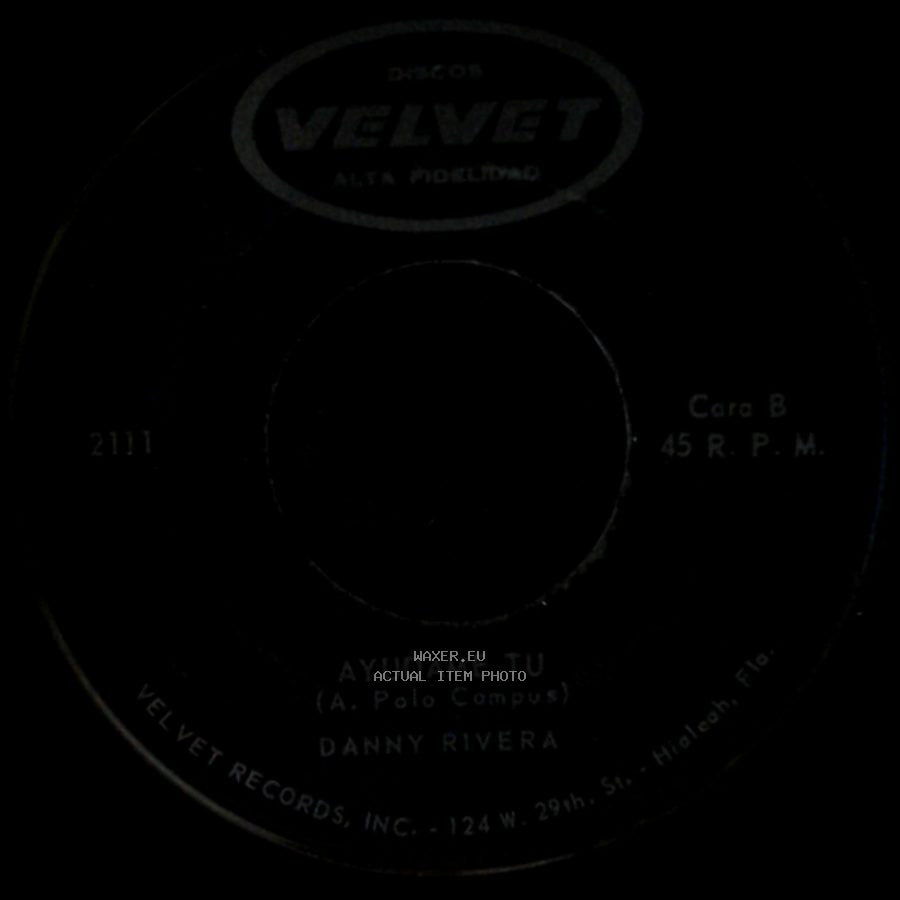 Danny Rivera - Frente A Una Copa De Vino / Ayudame Tu side B