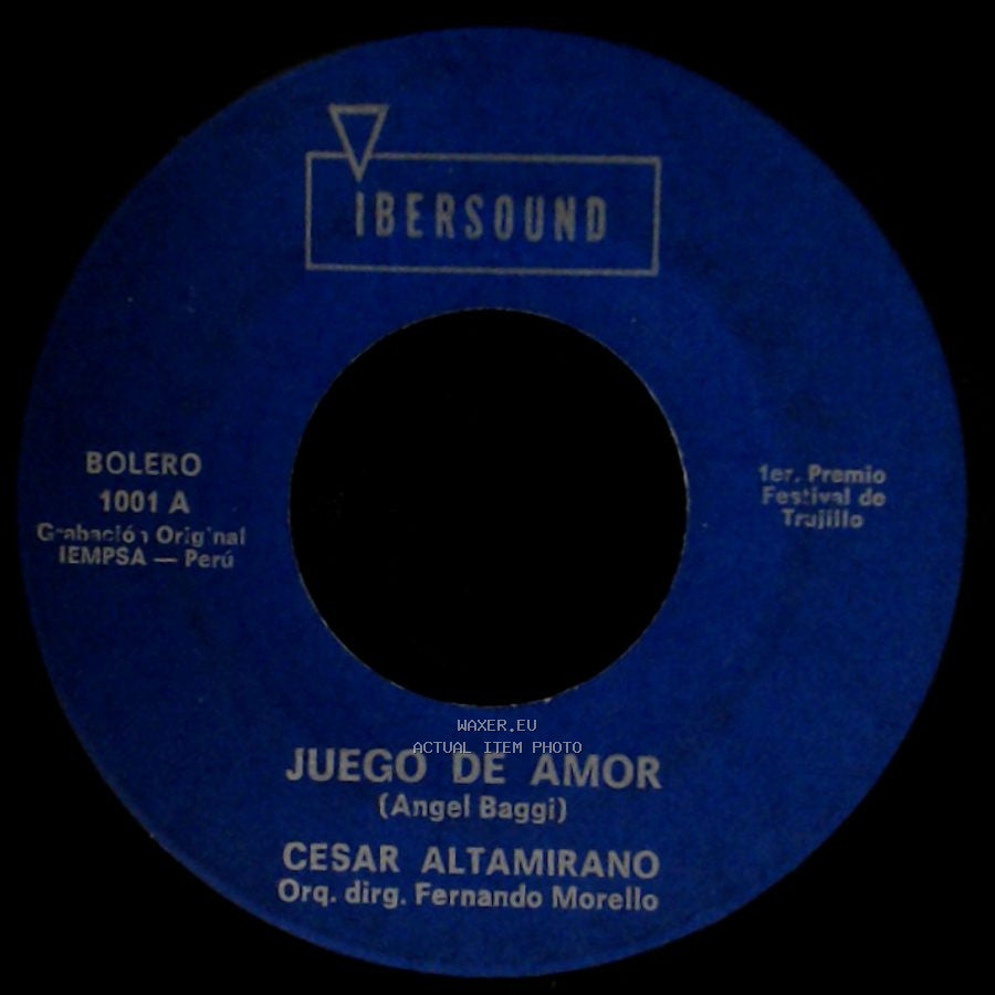 Cesar Altamirano - Juego De Amor / Ahora Se side A