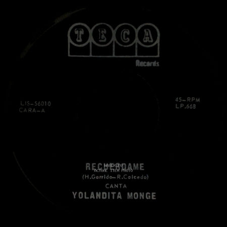 Yolandita Monge - Tu No Crees Mas / Recuerdame side B