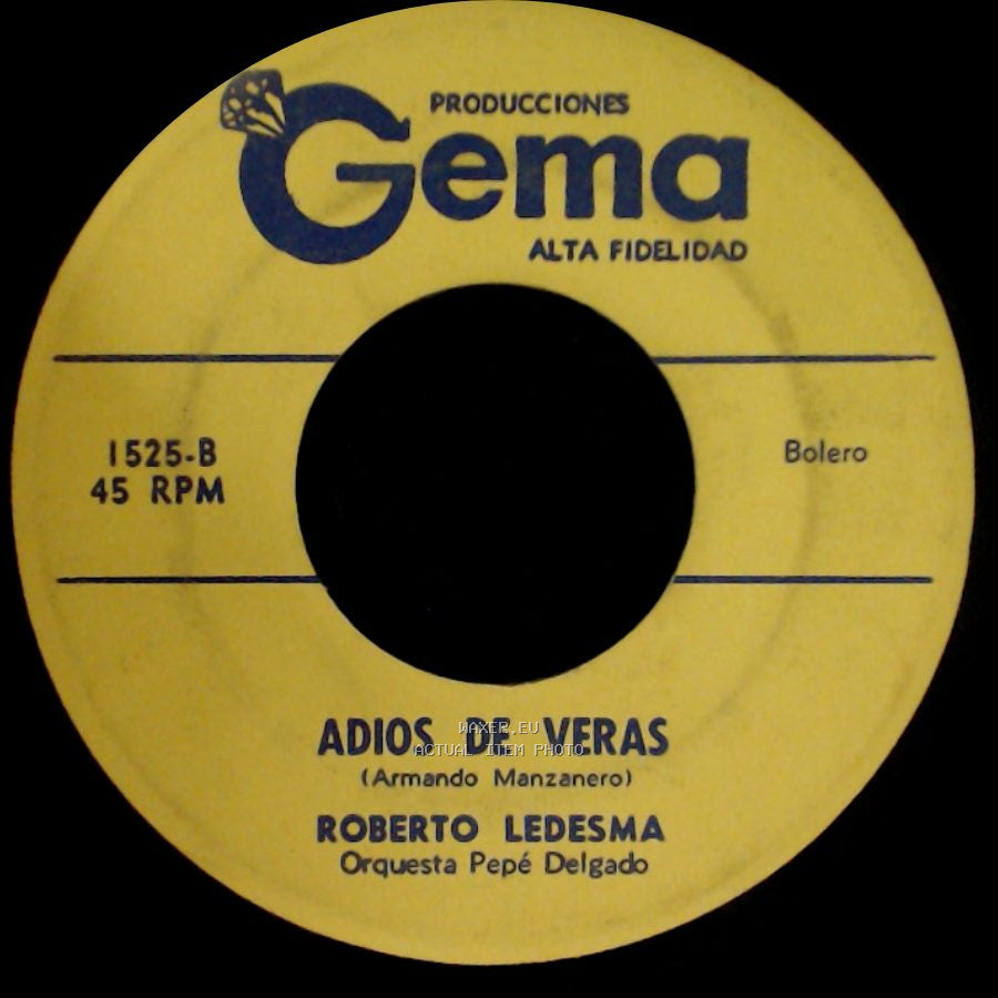 Roberto Ledesma - Yo Soy Asi / Adios De Veras side B