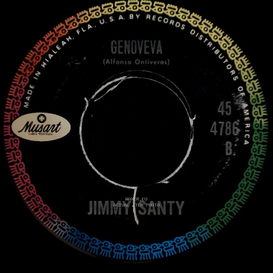 Jimmy Santy - Genoveva / Llorar Como Un Nino side A