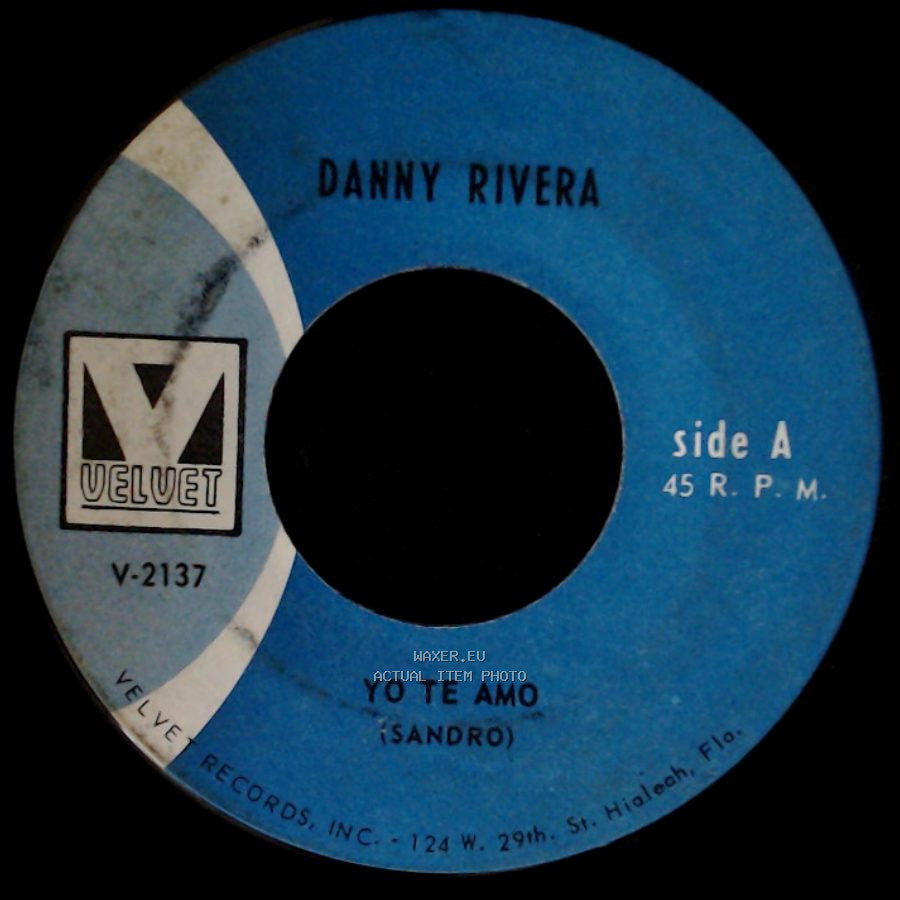 Danny Rivera - Yo Te Amo / Cuando No Pueda Mas (Charles Aznavour) side A