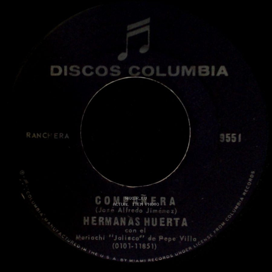 Hermanas Huerta - Compañera / Amaneci En Tus Brazos side A