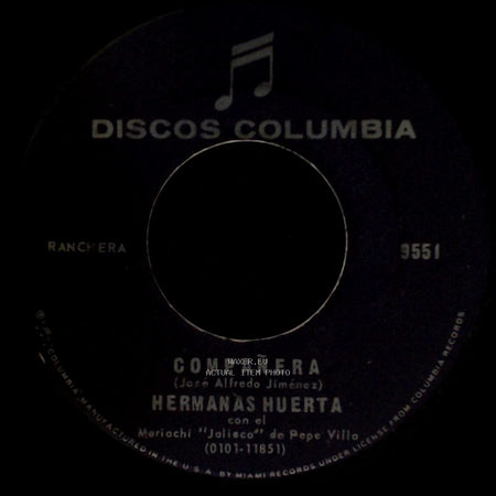 Hermanas Huerta - Compañera / Amaneci En Tus Brazos side A