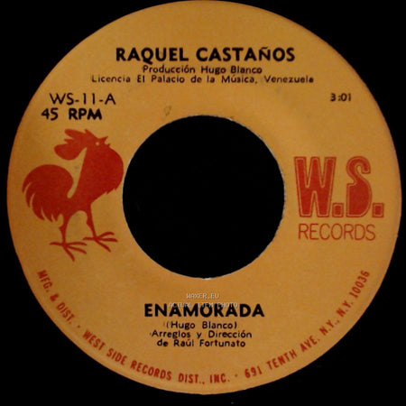 Raquel Castaños - Hermano Del Campo / Enamorada side B