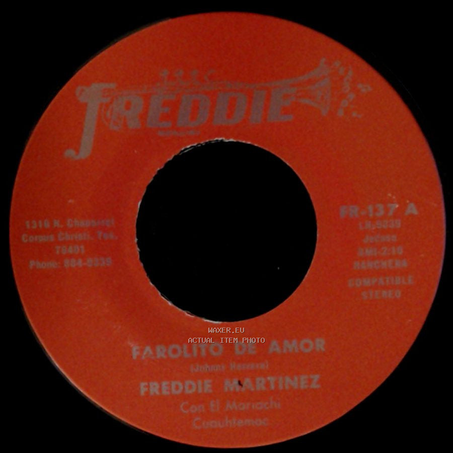 Freddie Martinez - Farolito De Amor / Vino Maldito side A