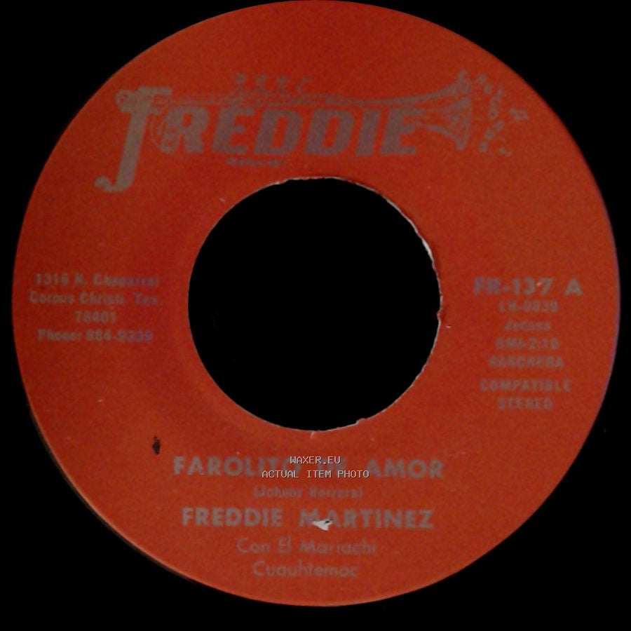 Freddie Martinez - Vino Maldito / Farolito De Amor side B