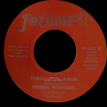 Freddie Martinez - Vino Maldito / Farolito De Amor side B