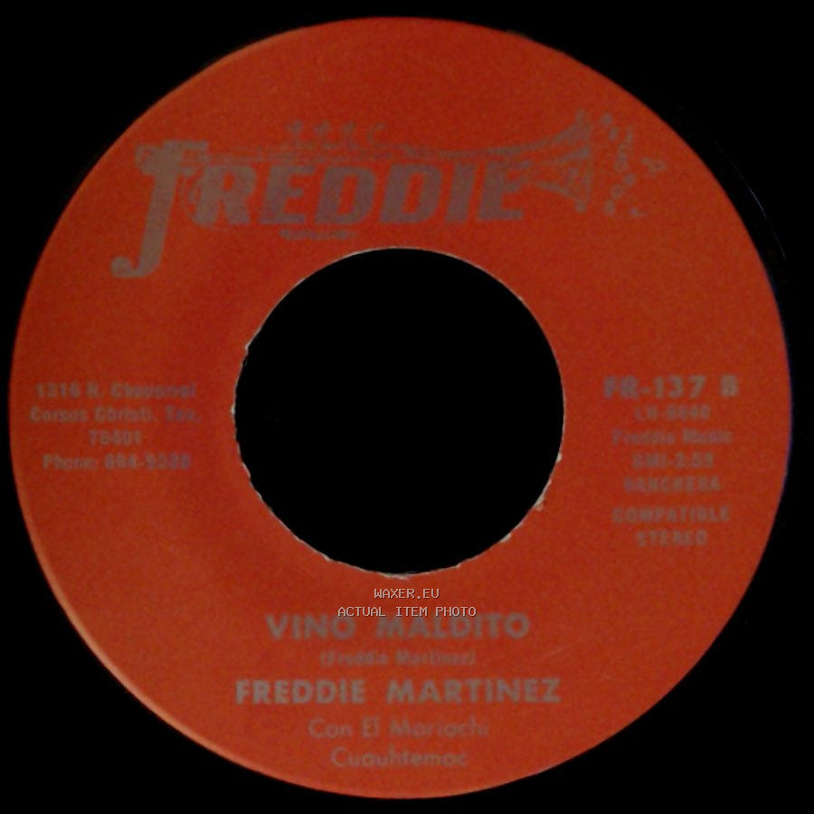 Freddie Martinez - Vino Maldito / Farolito De Amor side A
