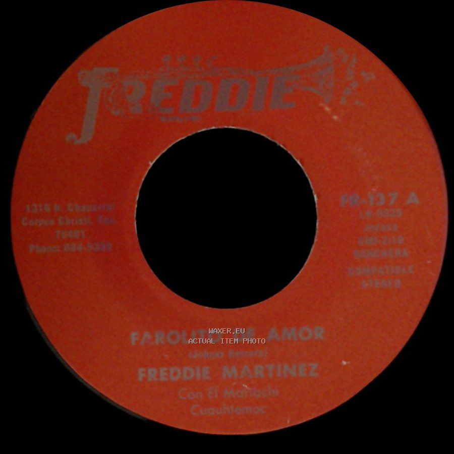 Freddie Martinez - Vino Maldito / Farolito De Amor side B