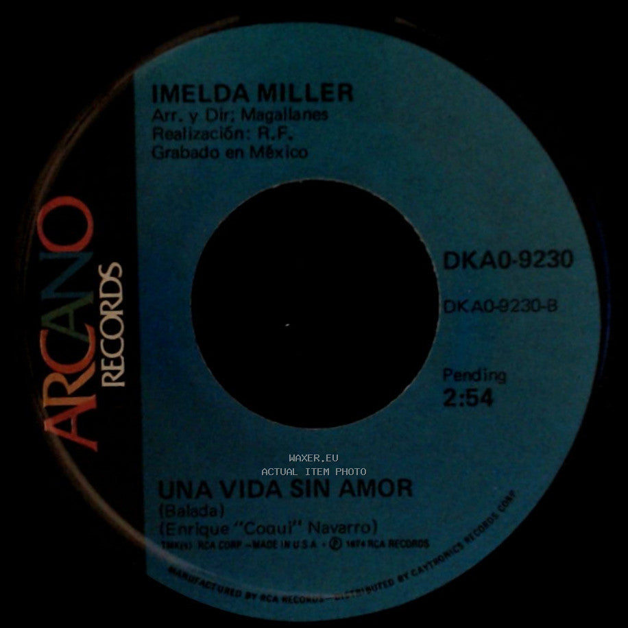 Imelda Miller - Una Vida Sin Amor / Cuentale side B