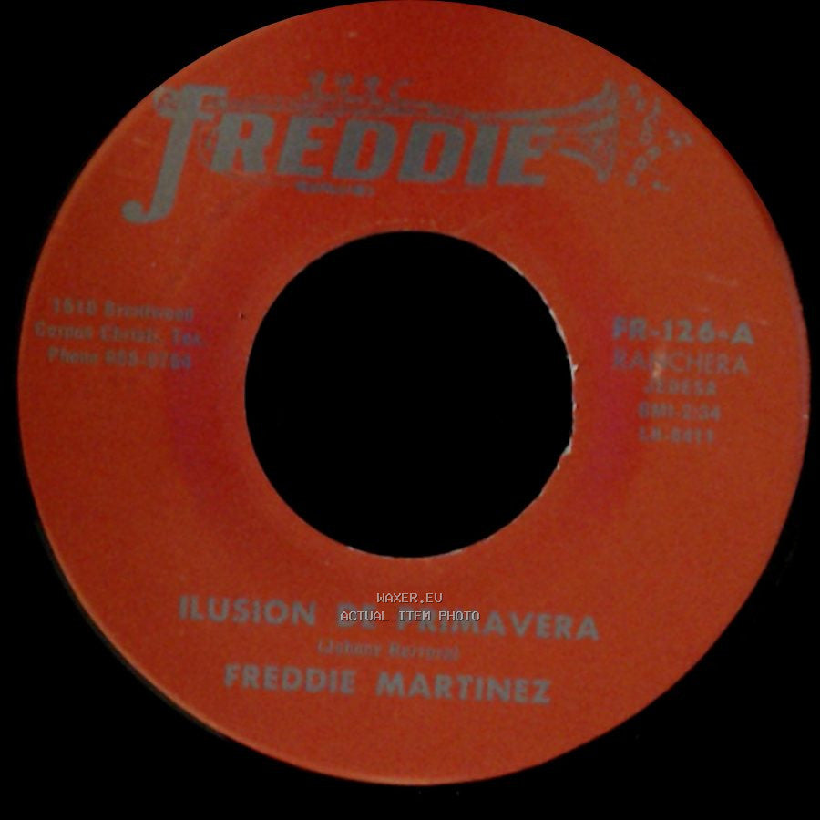Freddie Martinez - Que Bonita Sonricita / Ilusion De Primavera side B
