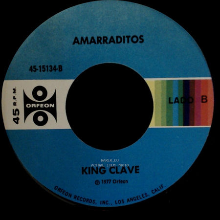 King Clave - No Mates A La Paloma / Amarraditos side B