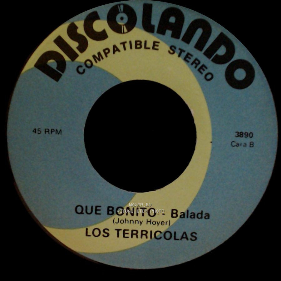 Los Terricolas - Lo Han Visto Con Otra - Tango / Que Bonito - Balada side B
