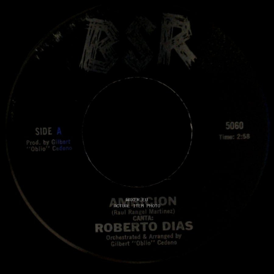 Roberto Dias - Ambicion / Con Estas Flores side A