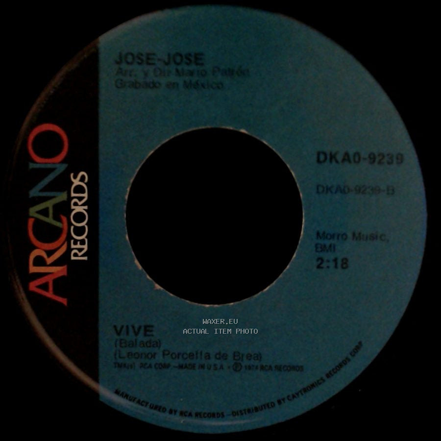 Jose-Jose - Vive / Cada Mañana side A