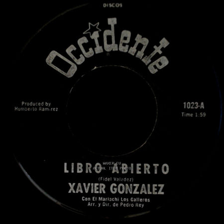 Xavier Gonzalez - Aquel Cariño / Libro Abierto side B
