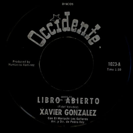 Xavier Gonzalez - Aquel Cariño / Libro Abierto side A