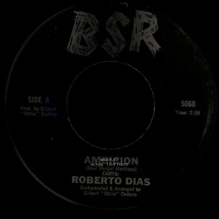 Roberto Dias - Ambicion / Con Estas Flores side A