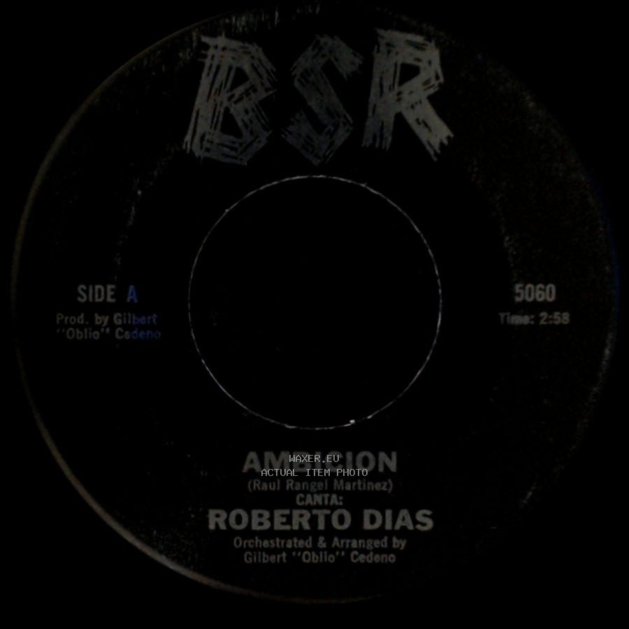 Roberto Dias - Ambicion / Con Estas Flores side A