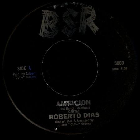 Roberto Dias - Ambicion / Con Estas Flores side A