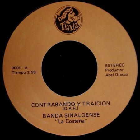 Banda Sinaloense "La Costeña" - A La Edad De 14 Años / Contrabando Y Traicion side B