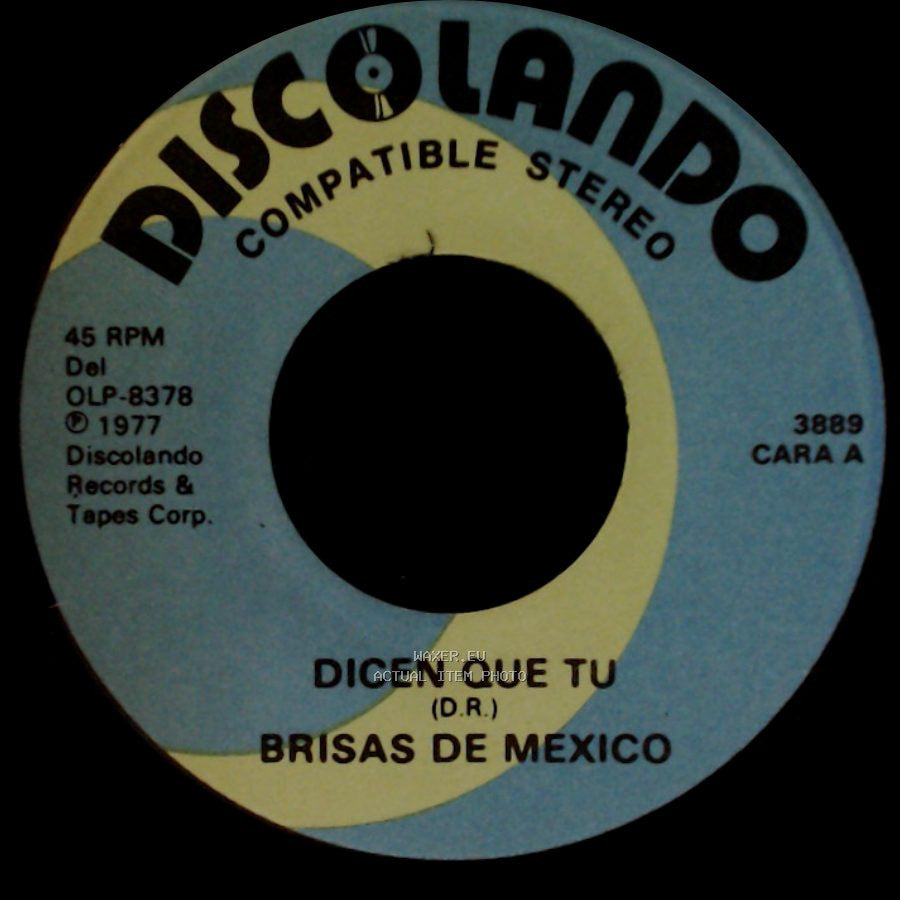 Brisas De Mexico - Dicen Que Tu / Si Yo Fuera El side A