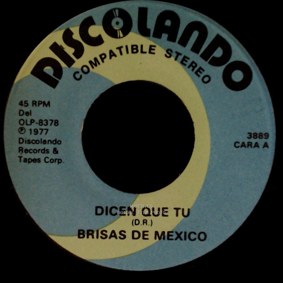 Brisas De Mexico - Dicen Que Tu / Si Yo Fuera El side A