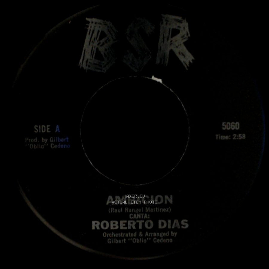 Roberto Dias - Ambicion / Con Estas Flores side A