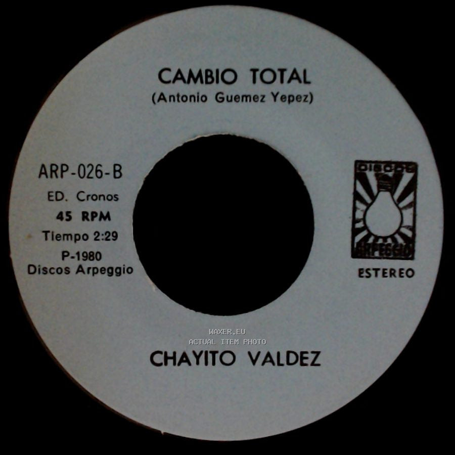 Chayito Valdez - Inocente Paloma / Cambio Total side B