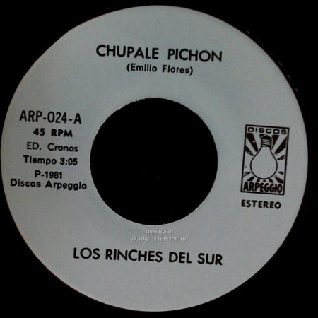 Los Rinches Del Sur - La Troca / Chupale Pichon side B