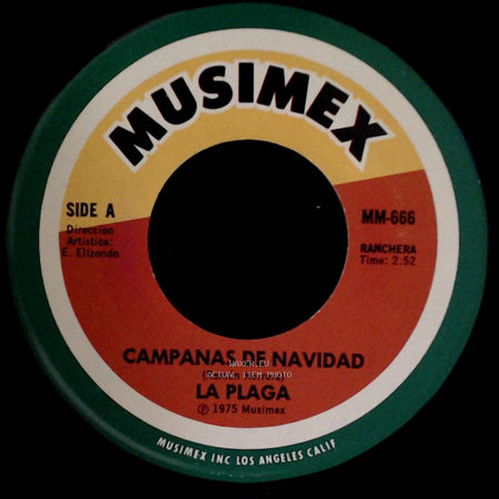 La Plaga - Campanas De Navidad / Mil Cadenas / La Plaga side A