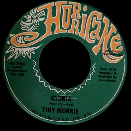 Tiny Morrie - En Mi Barquito (Ooo-Wee Baby) / Gloria side B