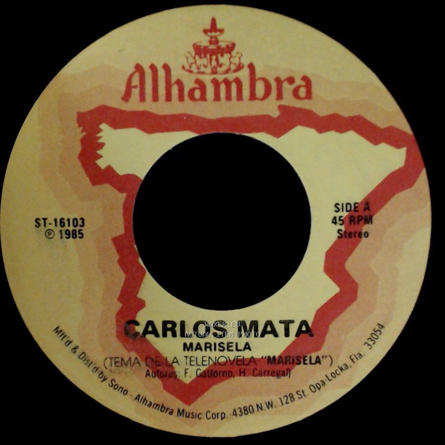 Carlos Mata - Marisela / Para Que? side A