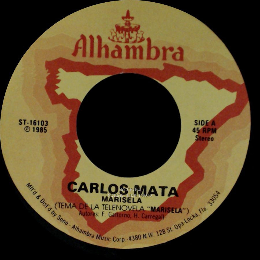 Carlos Mata - Marisela / Para Que? side A