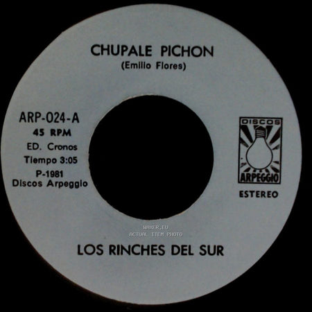 Los Rinches Del Sur - La Troca / Chupale Pichon side B