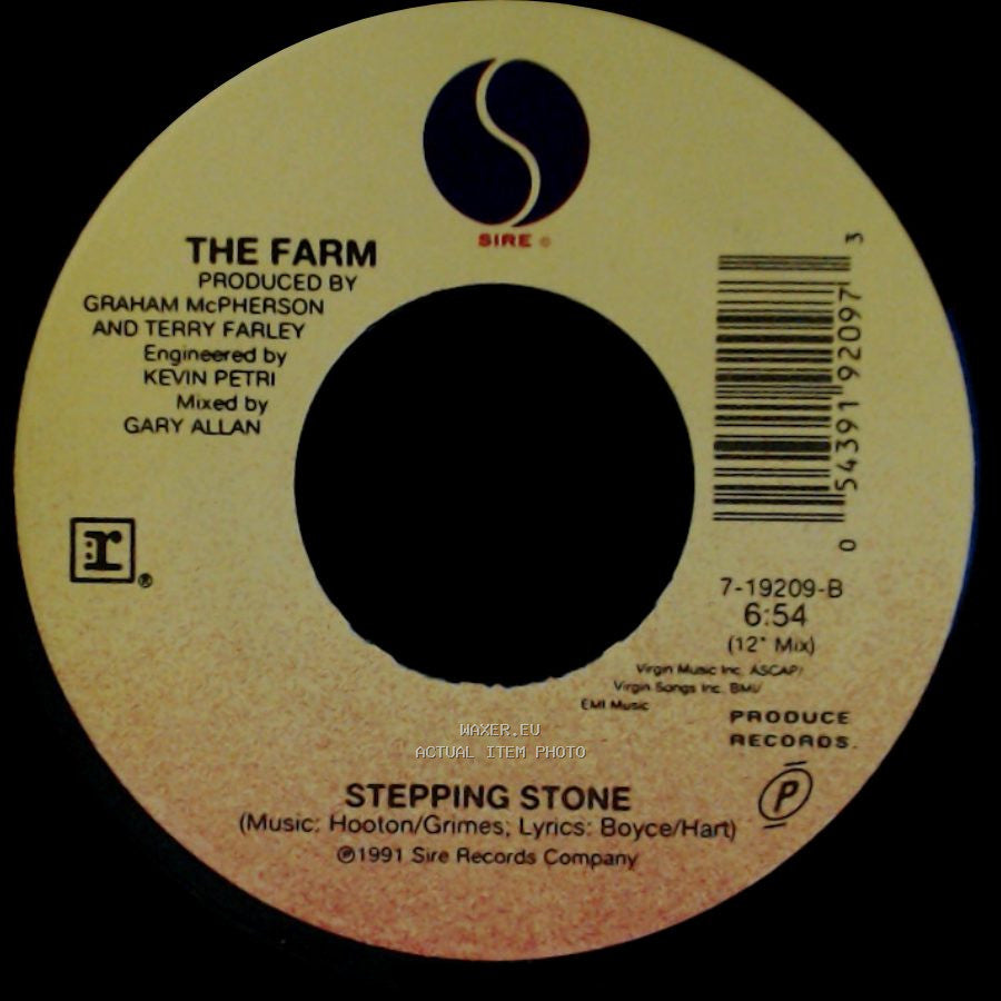 The Farm - Stepping Stone / Groovy Train side A