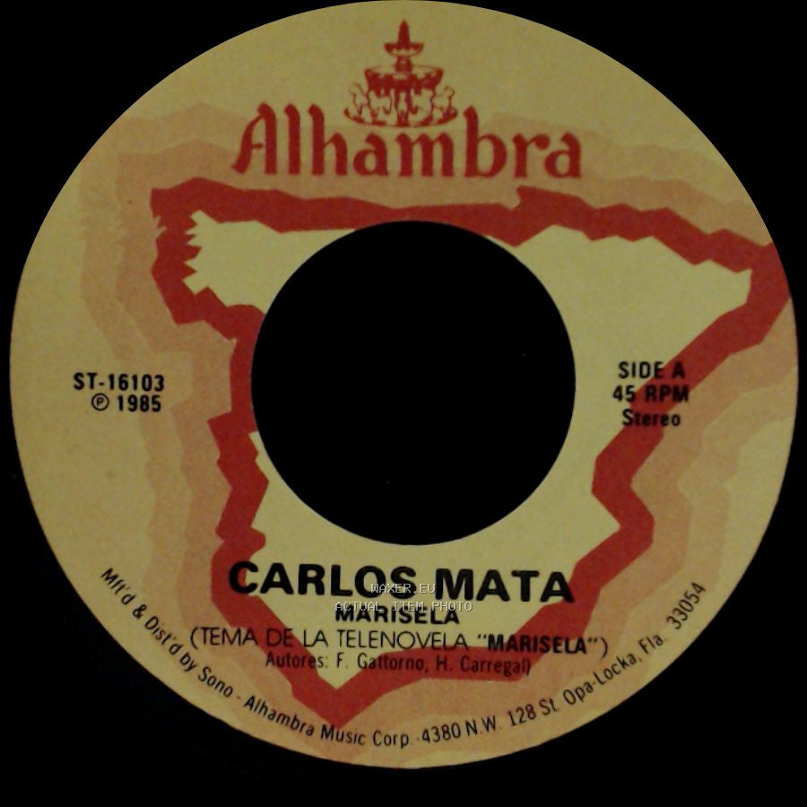 Carlos Mata - Marisela / Para Que? side A