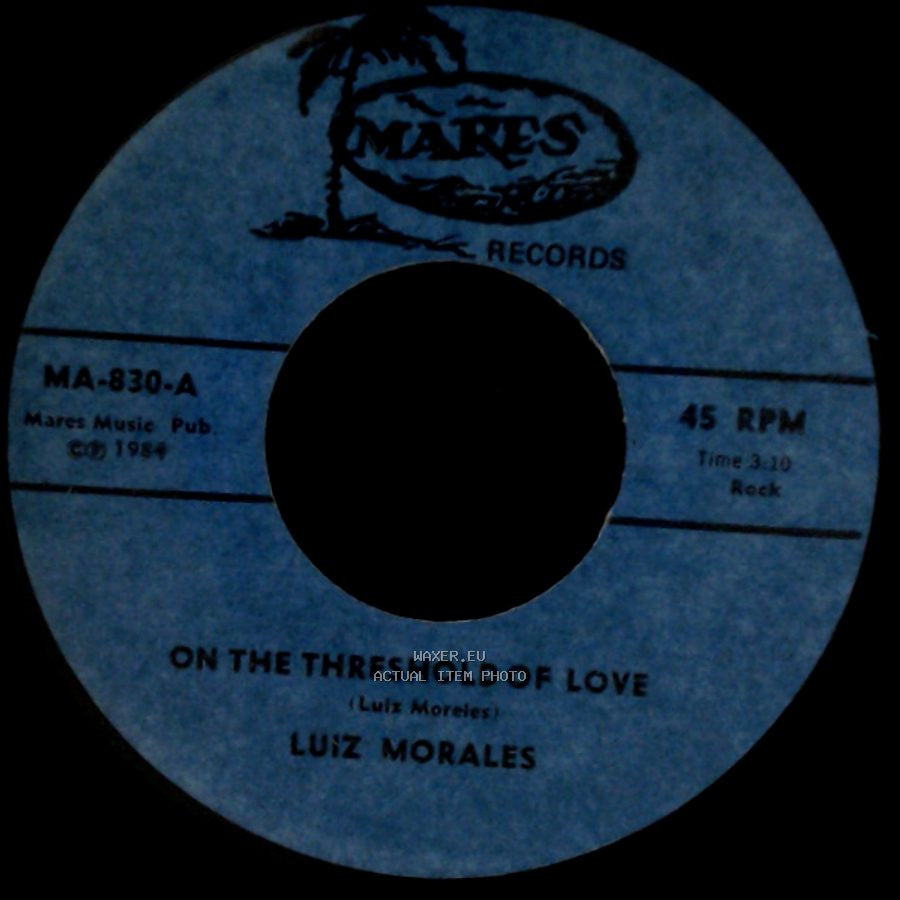 Luiz Morales - 'til I Loved You / On The Threshold Of Love side A
