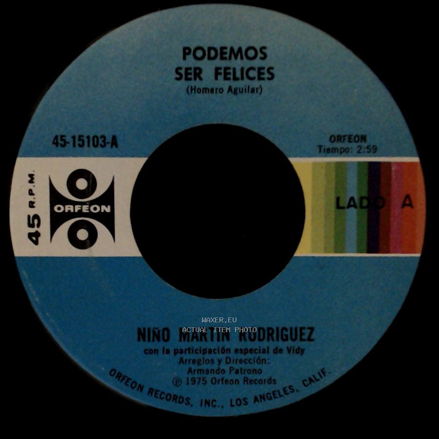 Niño Martin Rodriguez - Podemos Ser Felices / La Escuela side A