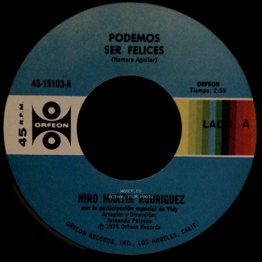 Nino Martin Rodriguez - Podemos Ser Felices / La Escuela side A