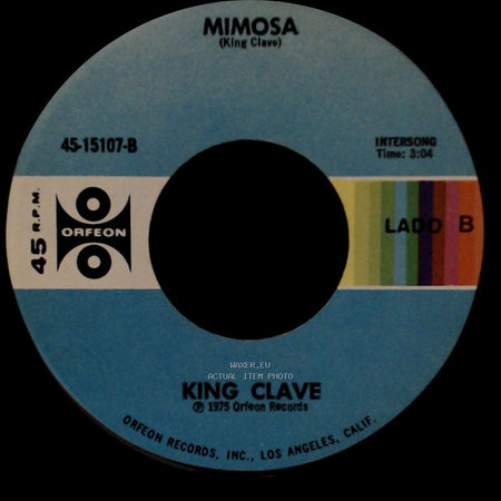 King Clave / Mimosa - Si Todo Va Bien / King Clave side B