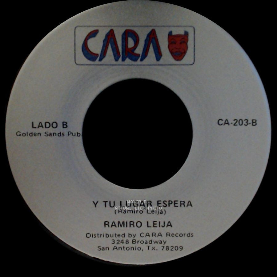 Ramiro Leija - Quiero Perderme Contigo / Y Tu Lugar Espera side B